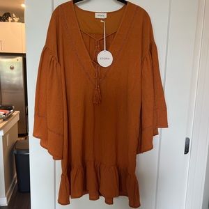 NWT Storia Women’s Boho Dress Sz. L